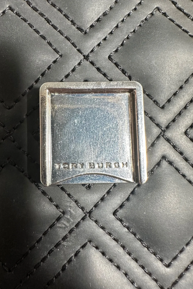 Matte Leather Shoulder Bag - Preloved