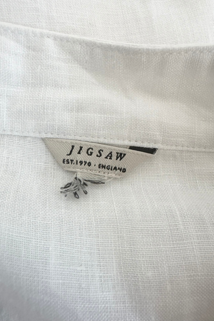 Oversized Linen Top Size XL - Preloved
