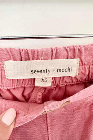 Embroidered Hem Trousers Size XS - Preloved