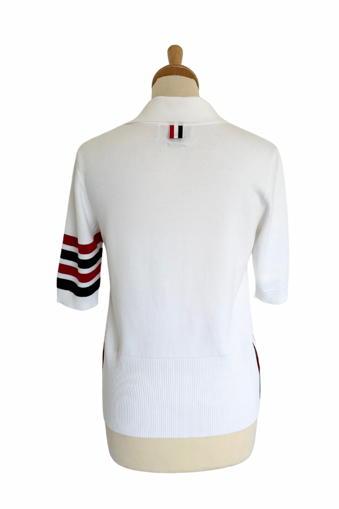 Polo Shirt with Stripe Detail Size 6 - BNWT