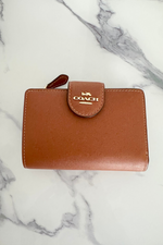 Leather Zip Wallet - As new