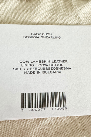 Baby Cush Shearling Bag - New