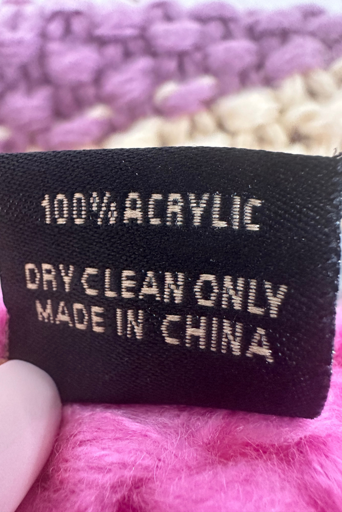 Chunky Knit Open Cardigan Size O/S - Preloved