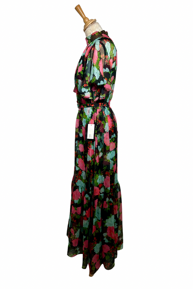 
            
                Load image into Gallery viewer, Chiffon Floral Maxi Dress Sizes 8 - BNWT
            
        