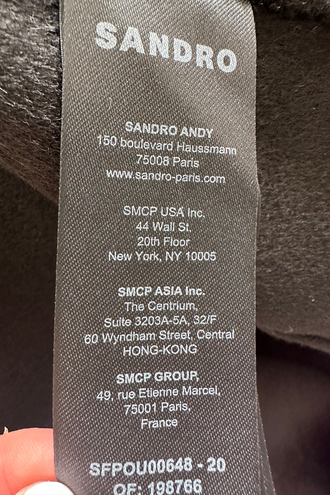 Oversized Coat Size UK 10 - New with Tags