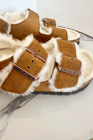 Milano Shearling Sandals Size 37 UK 4 - New with Box