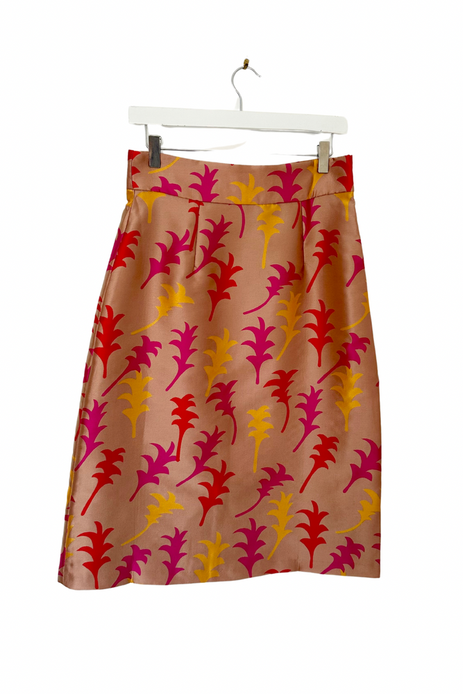 Silk Jacquard Skirt Size 8 or 10 - BNWT