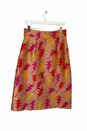 Silk Jacquard Skirt Size 8 or 10 - BNWT