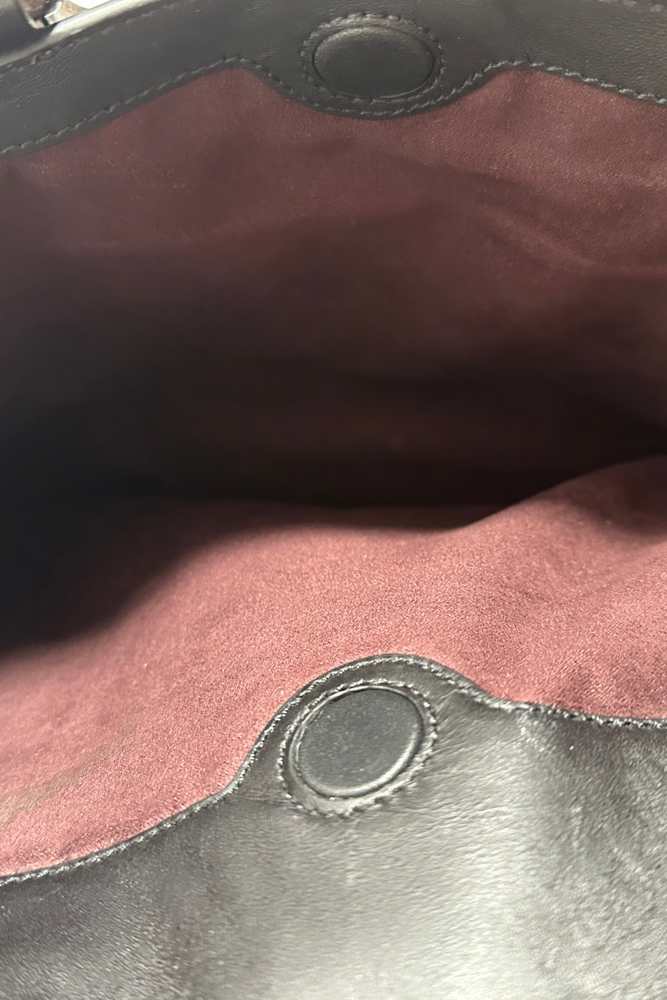 Leather Satchel Briefcase - Preloved