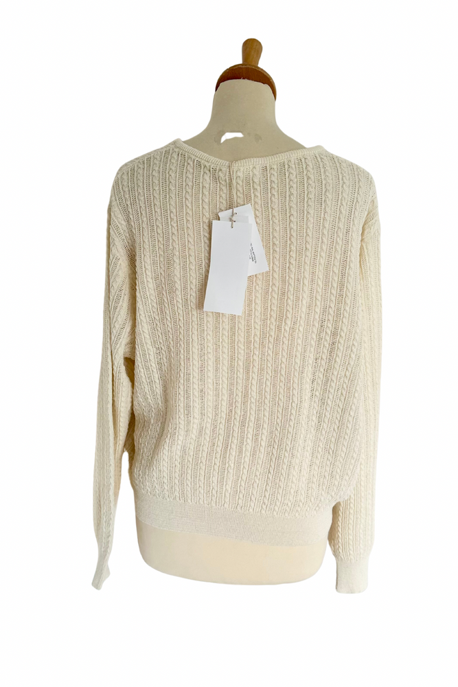 Linen Blend Lightweight Cardigan Size L - New with Tags
