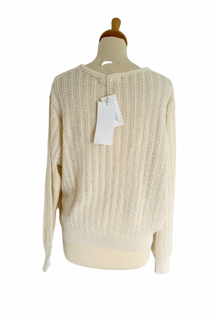 Linen Blend Lightweight Cardigan Size L - New with Tags