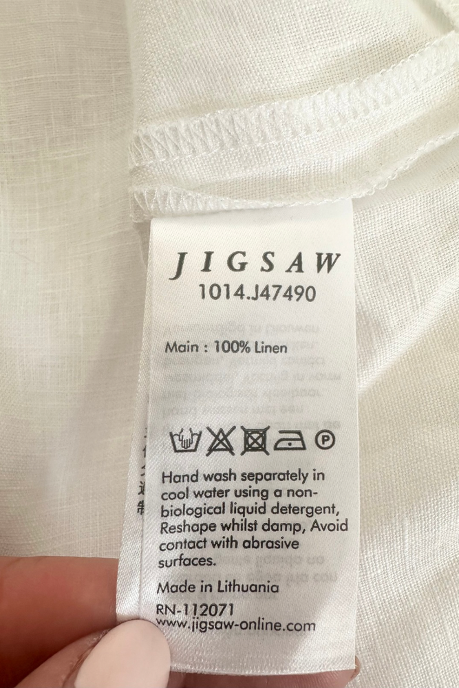 Oversized Linen Top Size XL - Preloved