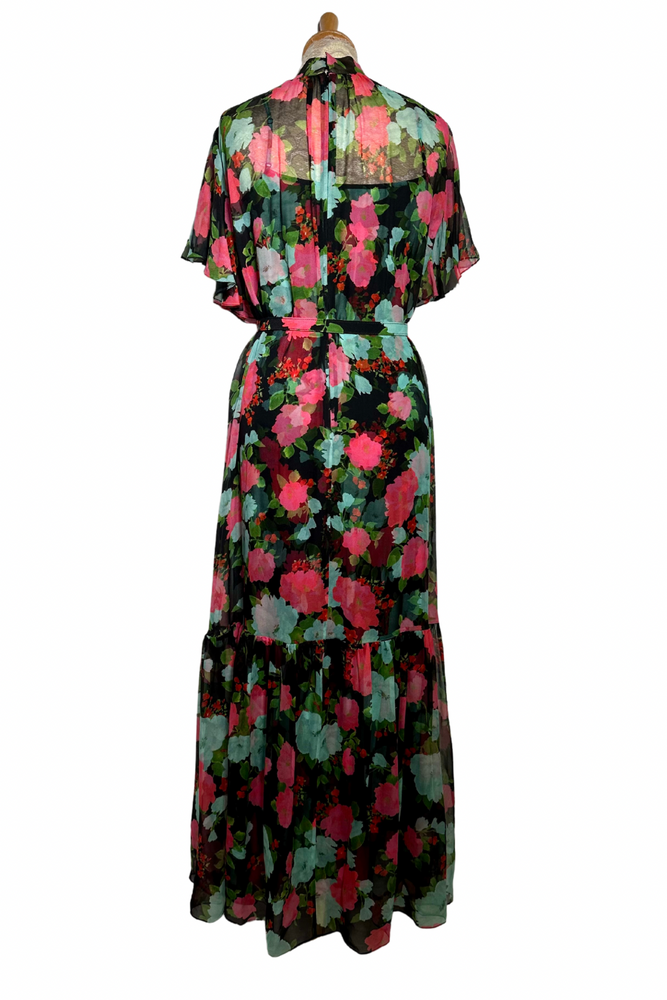 
            
                Load image into Gallery viewer, Chiffon Floral Maxi Dress Sizes 8 - BNWT
            
        