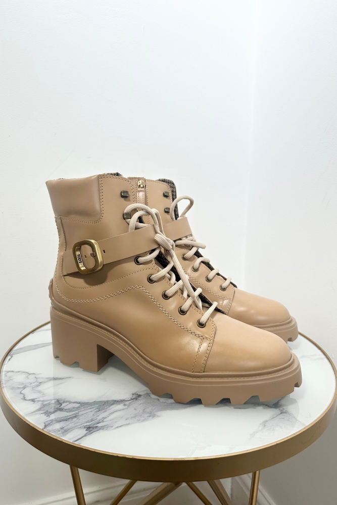 Leather Lace Up Ankle Boots Size 42 - Unworn