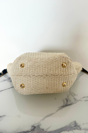 Wicker Crossbody Bag - Preloved