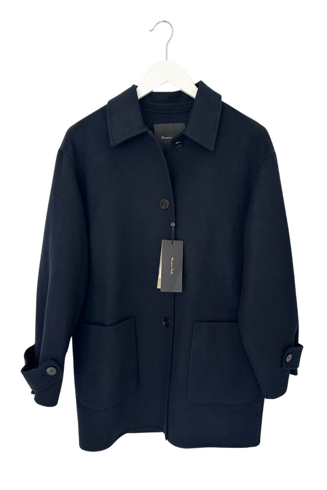 Wool Blend Mid Length Coat Size XS - New with Tags