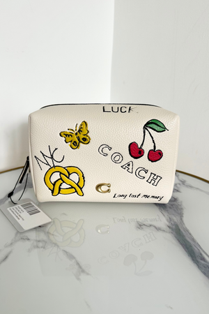 Sketch Cosmetic Pouch - New with Tags