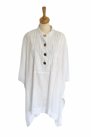 Oversized Linen Top Size XL - Preloved