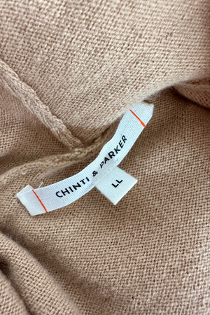 Knitted Hooded Jumper Size XL - Preloved