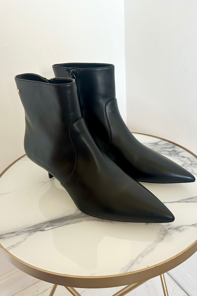 Kitten Heel Ankle Boots Size 40 - New with Box