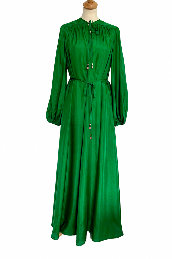 Silk Maxi Dress Size 10 - New with Tags