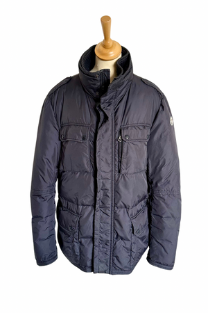 Down Filled Quilted Jacket Size 4 UK 42 - Preloved