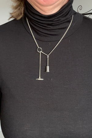 
            
                Load image into Gallery viewer, Personalisation Metal Pendant Necklace - Unworn
            
        