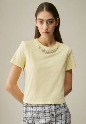 Embellished T Shirt Size 3 (UK 12) - BNWT