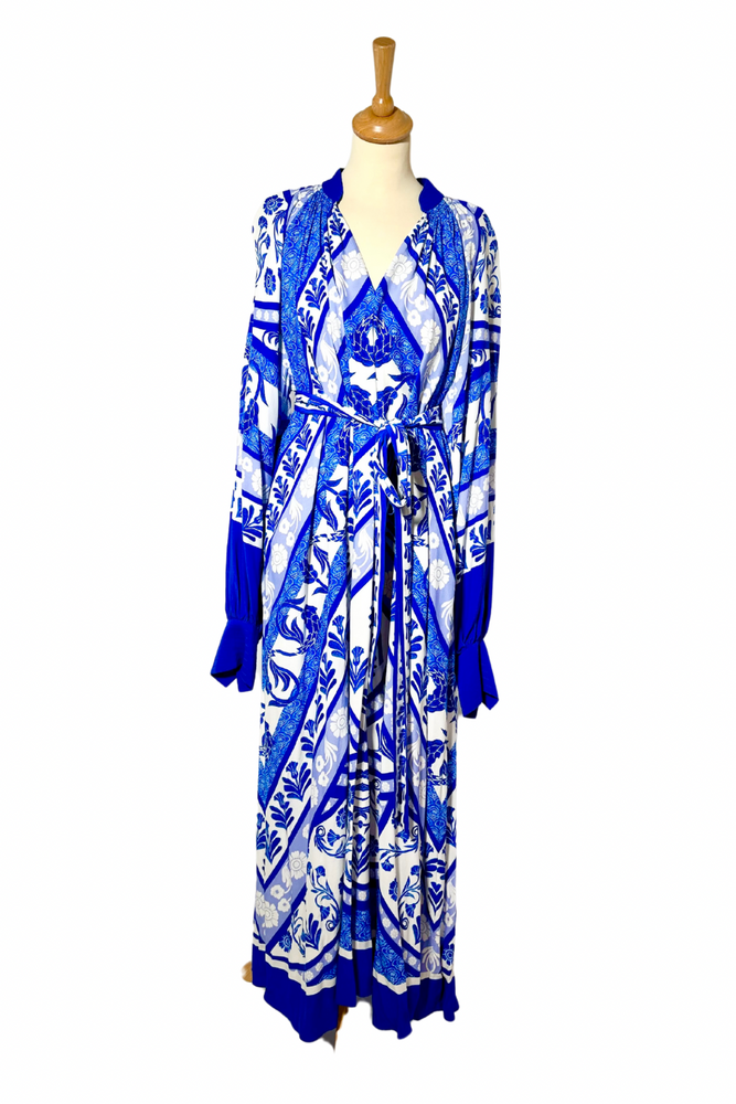 Floral Midi Dress Size 10 - Preloved