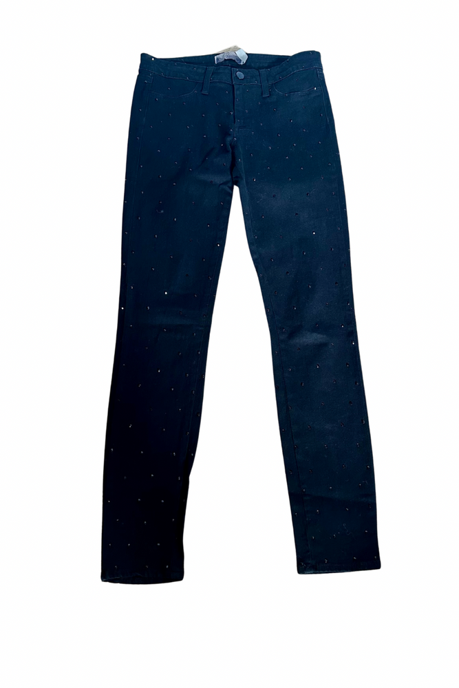 Black Crystal Jean Leggings W29 IL 29 - Preloved