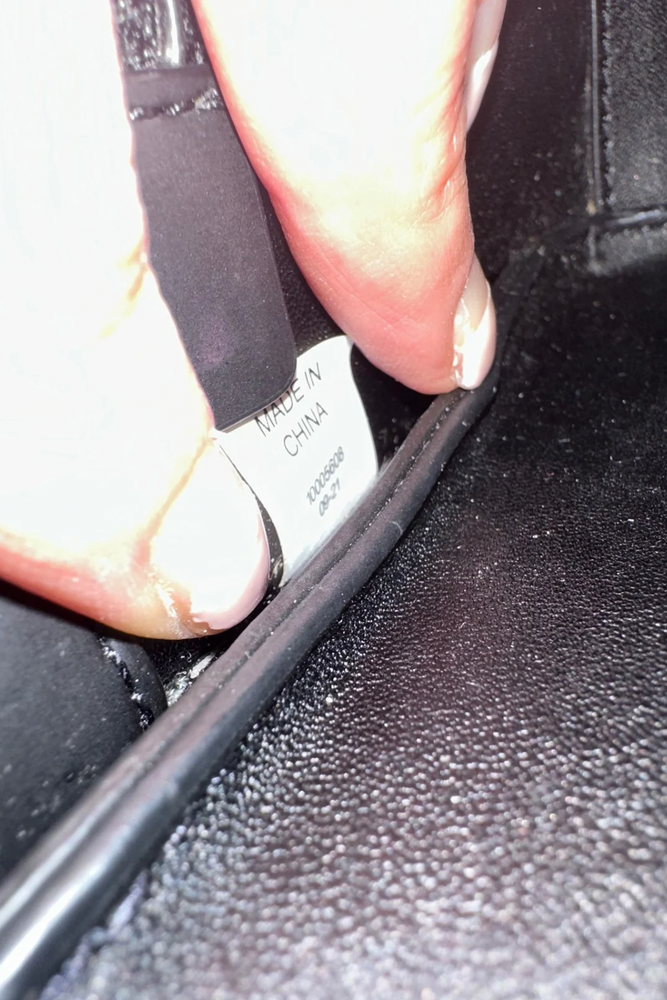 Matte Leather Shoulder Bag - Preloved