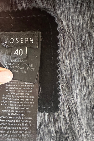 Shearling Vest Jacket Size 12 - Preloved