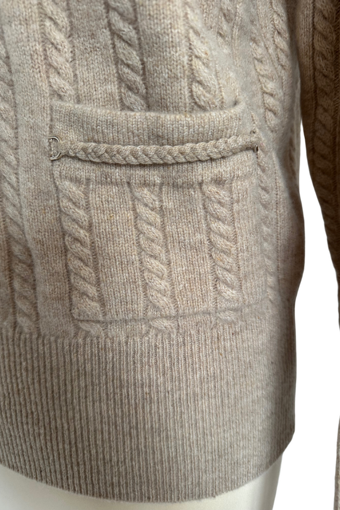 Cable Knit Cardigan Size 1 (UK 10) - BNWT