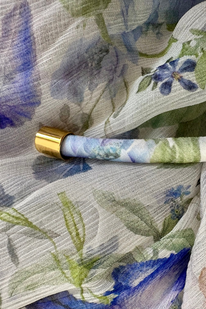 Chiffon Floral Midi Dress Size 8 - BNWT