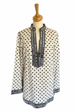 Cotton Embellished Tunic Size 14 - New with Tags