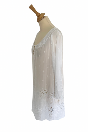 Sheer Cover Up Top Size M - Preloved