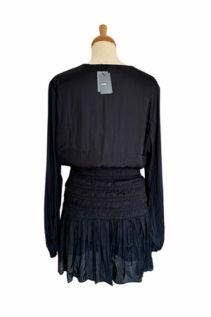 Satin Shirred Dress Size 10 - BNWT