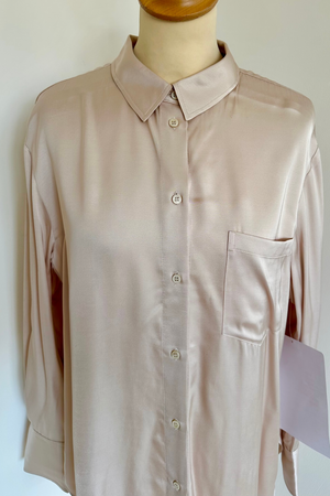 Satin Oversized Blouse Size 12 - BNWT