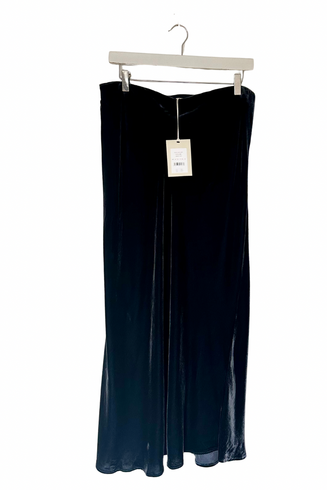 Silk Blend Velvet Maxi Skirt Size UK 16 - New with Tags