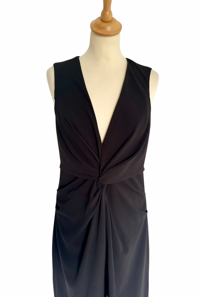 Sleeveless Wide Leg Jumpsuit Size UK 12 - Preloved