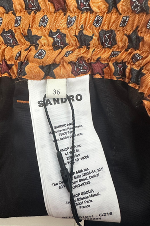 Straight Leg Satin Trousers Size 36 - New with Tags