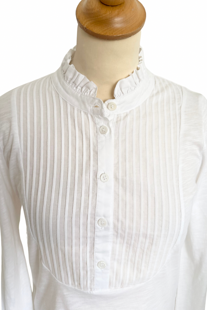 
            
                Load image into Gallery viewer, Cotton Frill Top Size 8 - Preloved
            
        