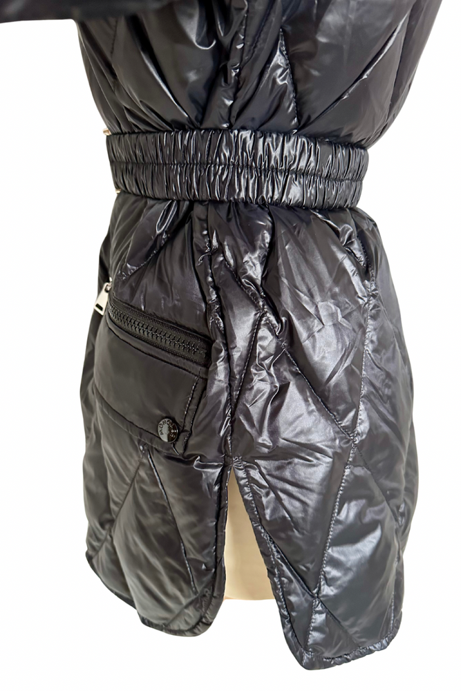 
            
                Load image into Gallery viewer, Quilted &amp;#39;Serignan&amp;#39; Parka Jacket Size 0 (Fits a UK 8) - Preloved
            
        