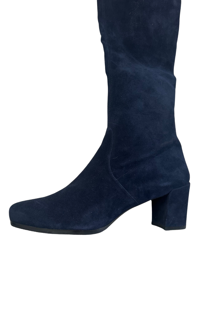 Over The Knee Suede Boots Size 42 - Unworn