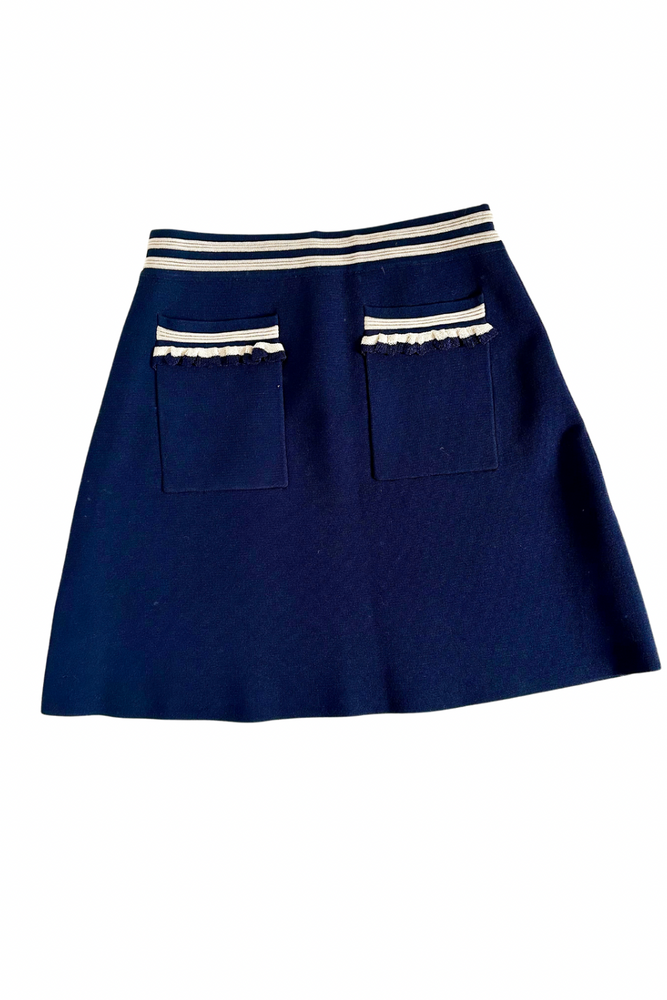 A Line Knit Mini Skirt Size 2 (UK 10) - BNWT