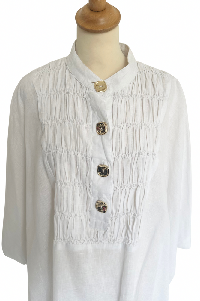 Oversized Linen Top Size XL - Preloved