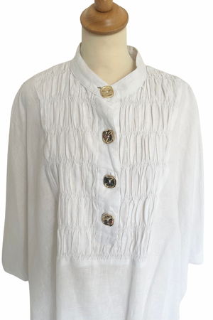 Oversized Linen Top Size XL - Preloved