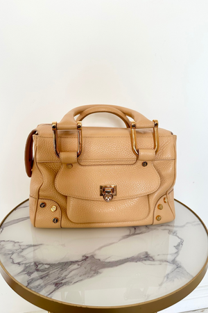 Happy Diamond Caroline Leather Handbag - Preloved