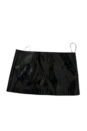 Vegan Leather Mini Skirt - BNWT