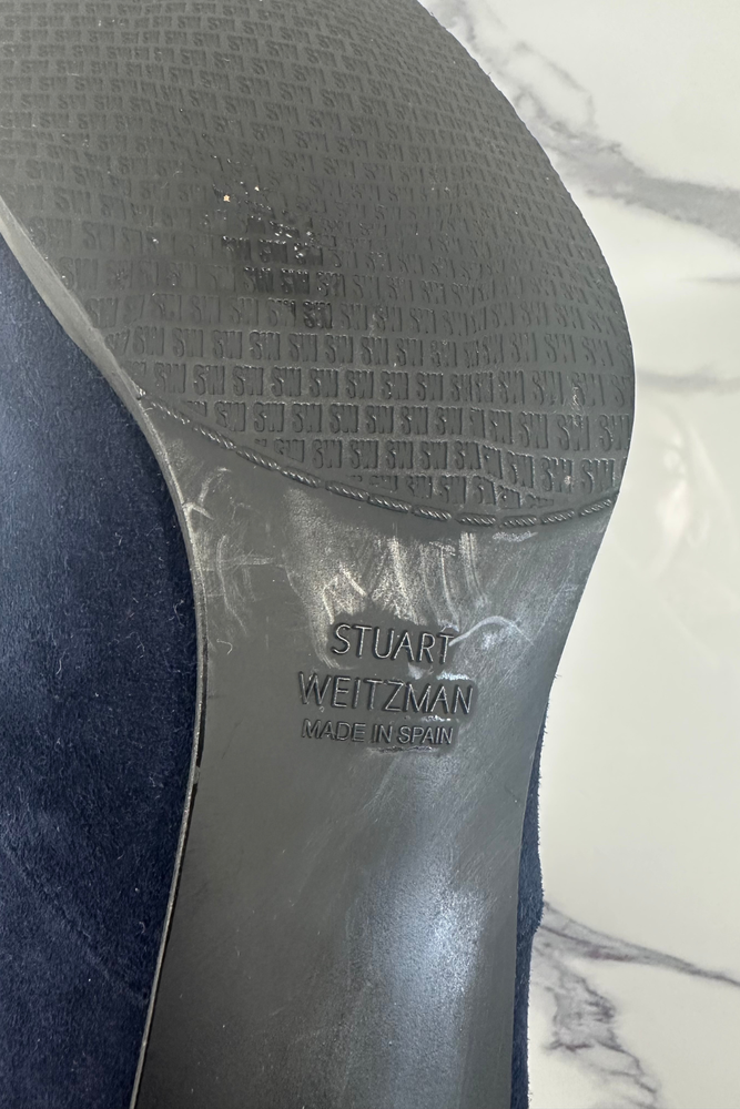 Over The Knee Suede Boots Size 42 - Unworn